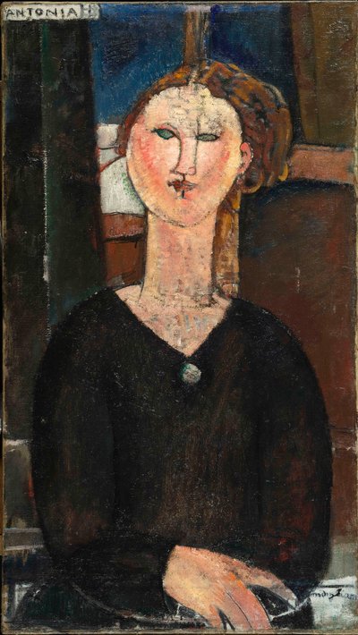 Antonia, 1915. av Amedeo Modigliani