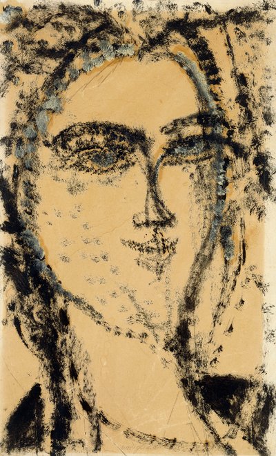Chef för en kvinna, 1915 av Amedeo Modigliani