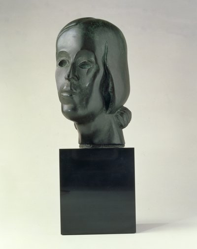 Huvudet av en kvinna av Amedeo Modigliani