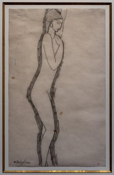 Hermafroditprofil av Amedeo Modigliani