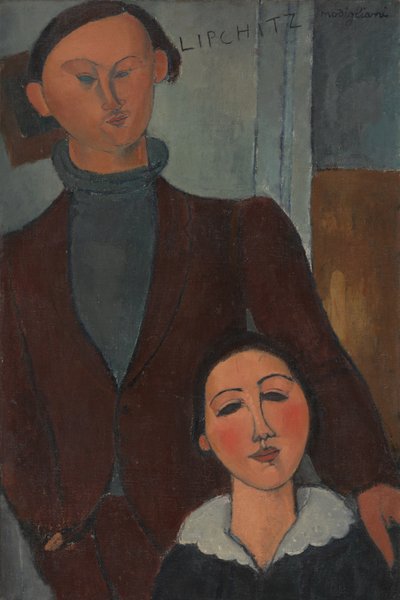 Jacques och Berthe Lipchitz av Amedeo Modigliani