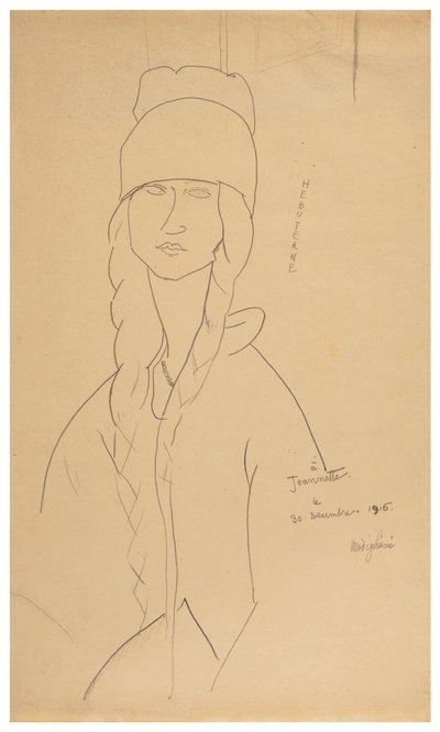 Jeanne Hébuterne av Amedeo Modigliani