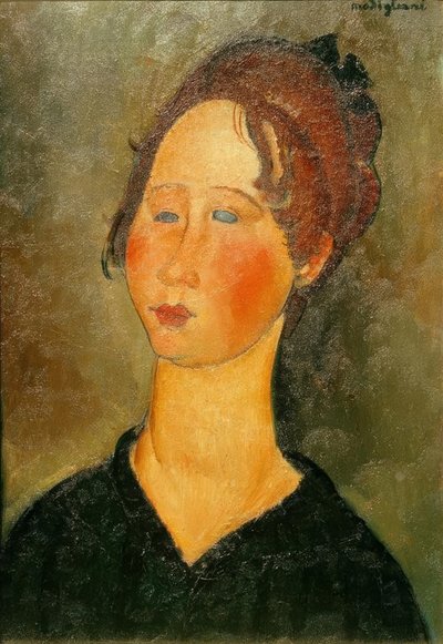 Den burgundiska av Amedeo Modigliani