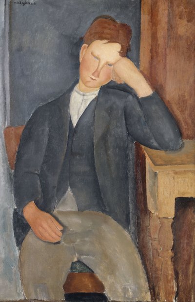 Den unge lärlingen av Amedeo Modigliani