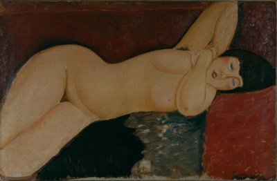 Liggande naken av Amedeo Modigliani