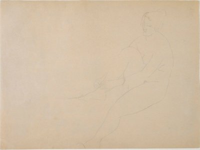Naken av Amedeo Modigliani