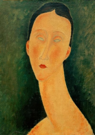 Porträtt av en kvinna (Lunia) av Amedeo Modigliani