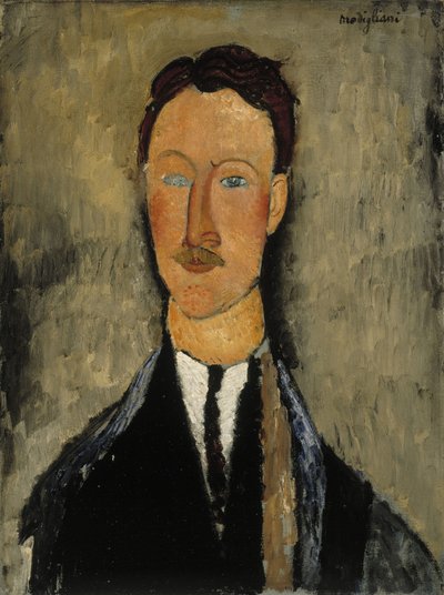 Porträtt av Léopold Survage 1879-1968 av Amedeo Modigliani