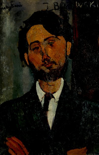 Porträtt av Léopold Zborowski av Amedeo Modigliani