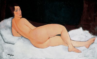 Vilar naken av Amedeo Modigliani