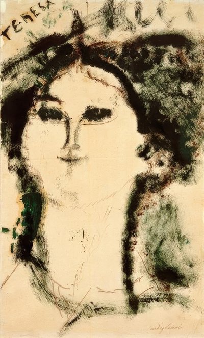 Teresa av Amedeo Modigliani