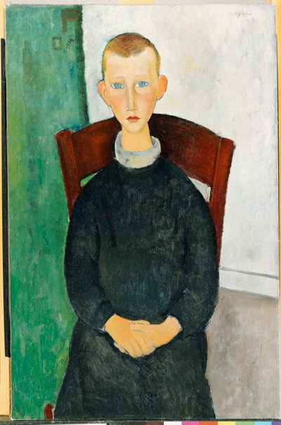 Vaktmästarens son, 1918 av Amedeo Modigliani