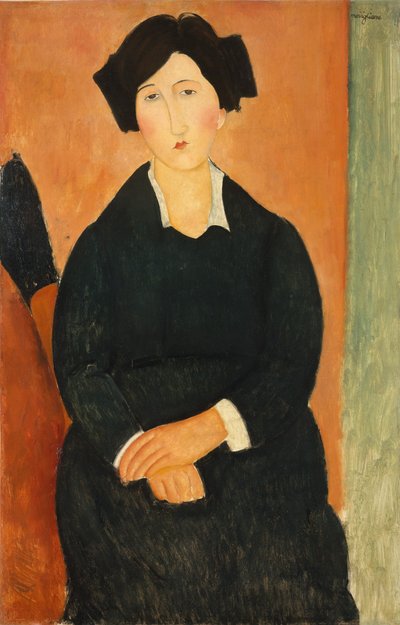 Den italienska kvinnan, 1917 av Amedeo Modigliani
