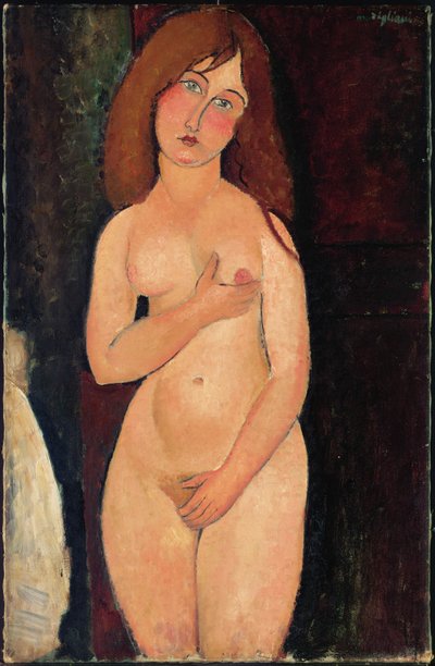 Venus eller stående naken eller naken Medici; Venus av Amedeo Modigliani