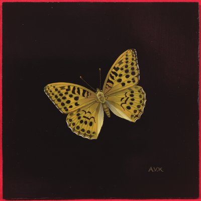 Silvertvättad fritillary fjäril, 2000 av Amelia Kleiser