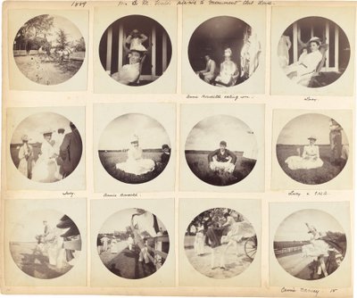 Charles Walter Amory familjealbum av American 19th Century