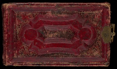 Porträtt klippbok av American 19th Century
