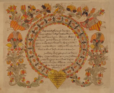 Dopbrev av American 20th Century