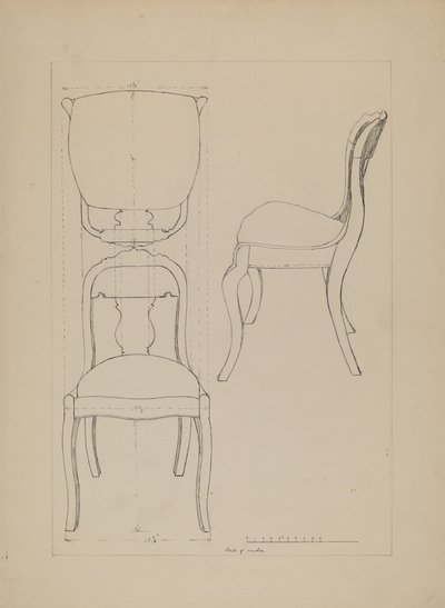 Stol av American 20th Century