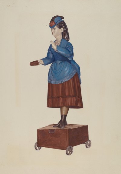 Cigarraffärsfigur av American 20th Century