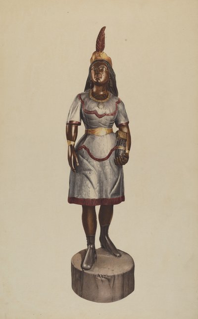 Cigarraffär Pocahontas av American 20th Century