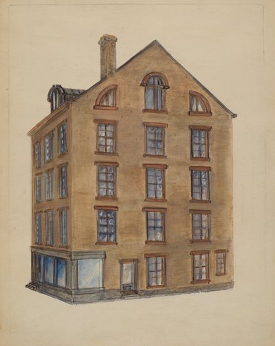 Corner of Pearl and John Streets av American 20th Century