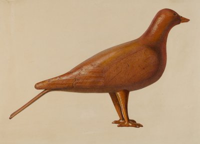 Dove Decoy av American 20th Century