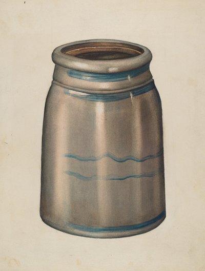 Lergodsburk av American 20th Century