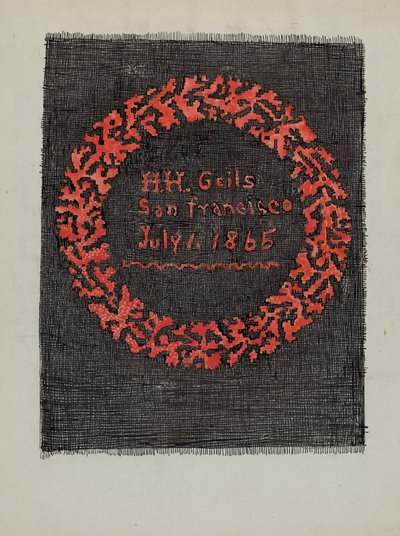 Broderier av American 20th Century