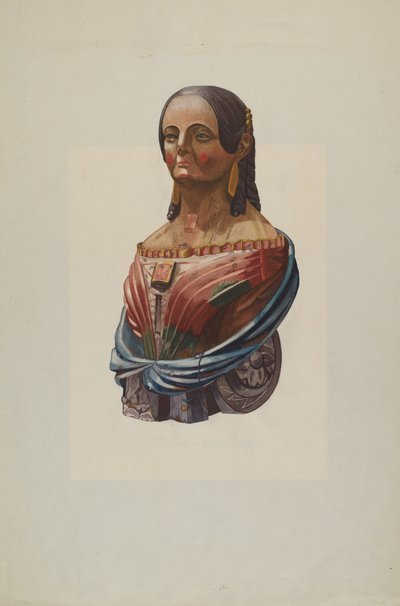 Galjonsfigur av American 20th Century
