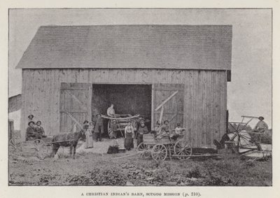 En kristen indiers lada, Scugog mission (s/v foto) av American Photographer (after)