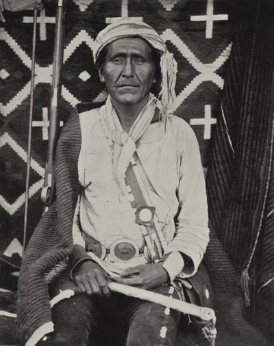 En Navajoe-indian (s/v foto) av American Photographer (after)
