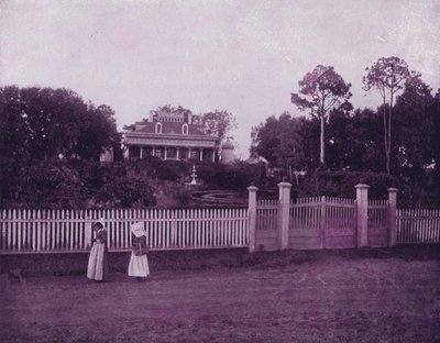 Ett plantagehem i Mississippi (s/v foto) av American Photographer (after)