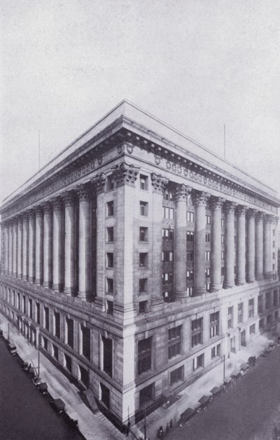 Chicago: City Hall and County Building (s/v foto) av American Photographer (after)