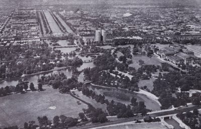 Chicago: Jackson Park and the Midway from the Air (s/v foto) av American Photographer (after)
