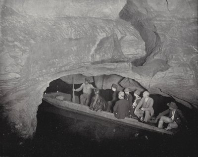 Echo River, Mammoth Cave, Kentucky (s/v foto) av American Photographer (after)