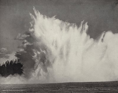 Excelsior Geyser, Yellowstone Valley, Wyoming (s/v foto) av American Photographer (after)
