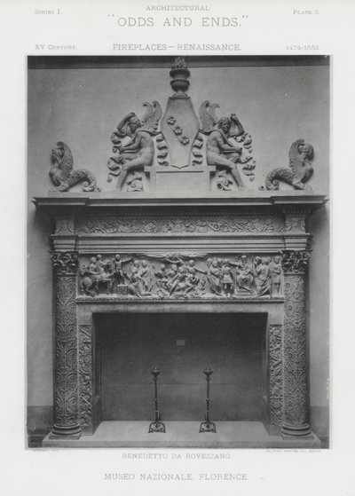 Öppen spis: Museo Nazionale, Florens (s/v foto) av American Photographer (after)