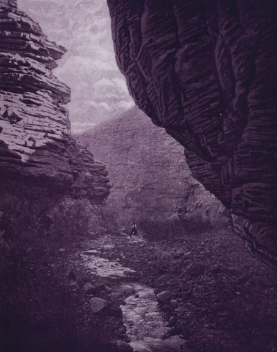 Grand Canyon of the Colorado, nära Temple of Set (s/v foto) av American Photographer (after)