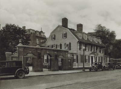 Harvard University: Class of 1857 Gate, Wadsworth House (s/v foto) av American Photographer (after)