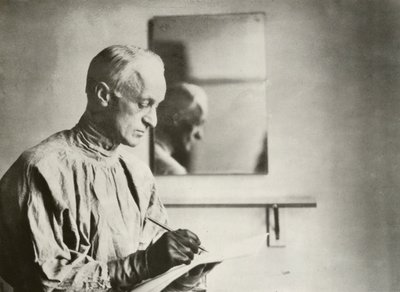 Harvey Cushing, neurokirurg, porträtt (s/v foto) av American Photographer (after)