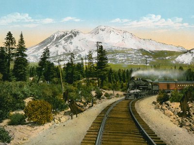 Mount Shasta från Point nära Edgewood (foto) av American Photographer (after)
