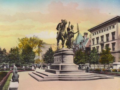 New York: General Sherman Statue, The Plaza (foto) av American Photographer (after)