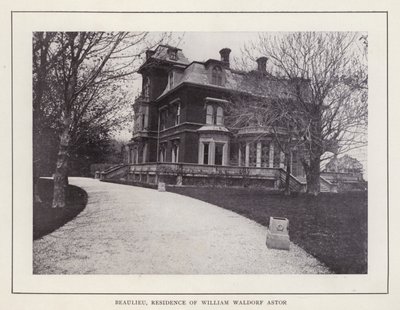 Newport, Rhode Island: Beaulieu, Residence of William Waldorf Astor (s/v foto) av American Photographer (after)