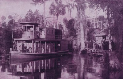 På Ocklawaha River, Florida (s/v foto) av American Photographer (after)