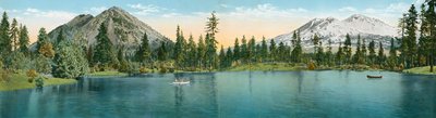 Panorama över Mount Shasta och Black Butte (foto) av American Photographer (after)