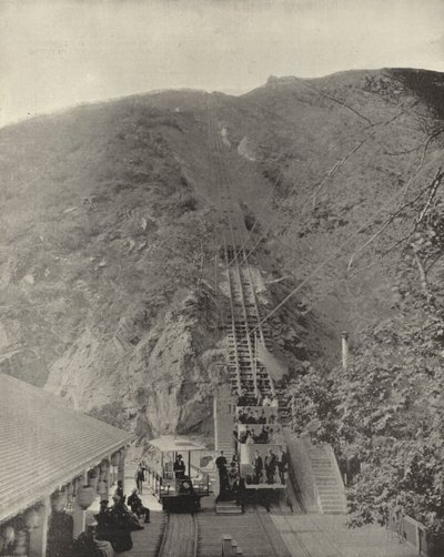 Pasadena Mountain Railway, Kalifornien (s/v foto) av American Photographer (after)