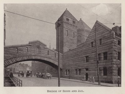 Pittsburgh: Bridge of Sighs and Jail (s/v foto) av American Photographer (after)