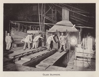 Pittsburgh: Glass Blowers (s/v foto) av American Photographer (after)