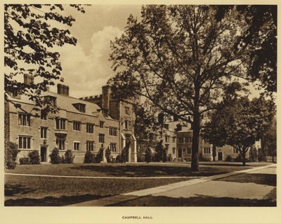 Princeton University: Campbell Hall (s/v foto) av American Photographer (after)